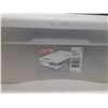Image 3 : (2) Sterilite Clear Containers 26L and 27L.