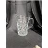 Image 3 : Kellogg's measuring cup/Glass cream pitcher with utensils