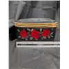 Image 3 : (1) Tin cookie Box rose design/(2) Small tobacco tins