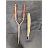 Image 4 : MISC. Vintage Tools and etc. (Ice Cream Scooper, Straight Razor, Scale, etc.)