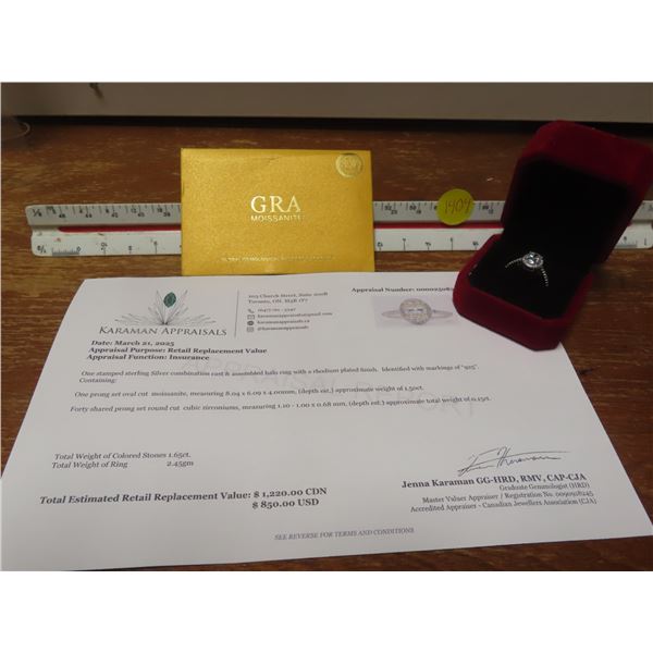 1.50 CT GRA CERTIFIED RING