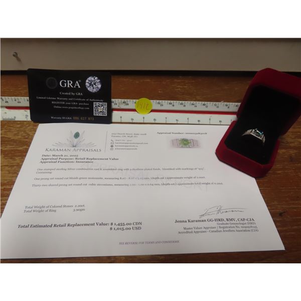 2.00 CT GRA CERTIFIED RING
