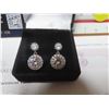 Image 3 : 2.00 CT TW GRA CERTIFIED EARRINGS