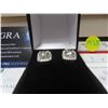 Image 3 : 4.00 CT TW GRA CERTIFIED EARRINGS