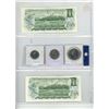 Image 2 : 1973 Canadian 25, 50 Cents & 1 Dollar Coin and (2) One Dollar Bills.
