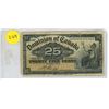 Image 1 : 1900 Canadian Shinplaster.