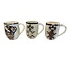 Image 1 : 3 Vintage First Nations Lambert Potteries Vancouver B.C. Mugs: #15 & #30