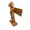 Image 2 : Vintage First Nations Hand Carved Wooden Totem Signed A (In A Scope)