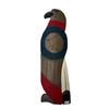 Image 1 : Vintage First Nations Hand Carved & Painted Plaque "Eagle & Moon" By Bruce Edmonds Lil Wat
