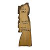 Image 2 : Vintage First Nations Hand Carved & Painted "Bear Hawk Man" Plaque By Tom Williams