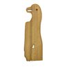 Image 2 : Vintage First Nations Hand Carved & Painted Eagle Plaque Signed A (In A Scope)