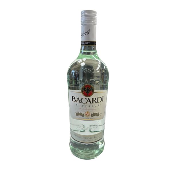Sealed Bottle Of Bacardi White Rum 750ml