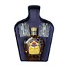 Image 2 : Sealed Bottle Of Crown Royal Whiskey 375ml With 2 Glasses