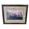 Image 1 : 1996 Framed Arnold Mosley "Slicker Time" L.E.P. 3/3580 Lithograph Print With COA