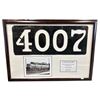 Image 1 : Vintage Framed Canadian Pacific Train Memorabilia: Picture & Train/Railway Number Plate