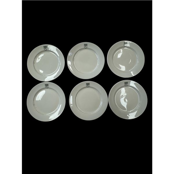 6 Vintage Canadian Pacific Railway Dining Car Service Plates