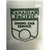 Image 3 : 6 Vintage Canadian Pacific Railway Dining Car Service Plates
