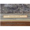 Image 2 : Vintage Canadian Pacific Rockies Moraine Lake & Valley Of The Ten Peaks Print In Original Oak Frame