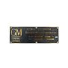 Image 1 : Vintage General Motors Diesel Locomotive Cast Metal Plaque Off The B&M SW1 #1111 Train