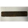 Image 2 : Vintage CNR Metal Plaque "Manufactured From Designs Of American Locomotive Company Schenectady New Y