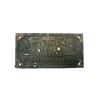 Image 1 : Vintage Horton Steel Works Limited Builders Bridgeburg Ontario Metal Plaque #1820