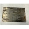 Image 2 : Vintage Fairbanks-Morse Opposed Piston Diesel Engine Plaque Model 38D8 1/8