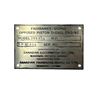 Image 1 : Vintage Fairbanks-Morse Opposed Piston Diesel Engine Plaque Model 38D8 1/8