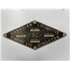 Image 3 : Vintage Canadian Locomotive Company LTD Kingston Metal Train Plaque Model H-10-64