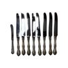 Image 1 : 9 Vintage Birks Sterling Silver Handled Knives (Only Handles Are Sterling)
