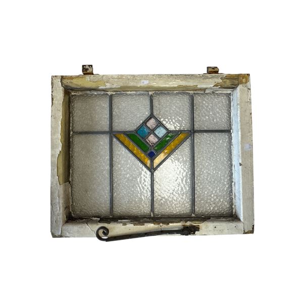 Vintage Stain Glass Window