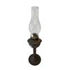 Image 1 : Vintage H.L. Piper Co. Montreal Metal Based Oil Lamp (Circle Base)