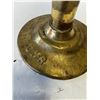 Image 2 : Vintage Queen Mary Brass Oil Lamp (Circle Base)