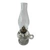 Image 1 : Vintage Queen Mary Glass Finger Oil Lamp (Circle Base)