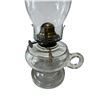 Image 2 : Vintage Queen Mary Glass Finger Oil Lamp (Circle Base)