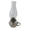 Image 1 : Vintage Banner Burner Glass Finger Oil Lamp (Circle Base)