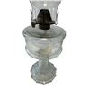 Image 2 : Vintage O.L & L Co. Pressed Glass Oil Lamp (Circle Base)