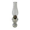 Image 1 : Vintage Pressed Glass Oil Lamp (Circle Base)