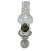 Image 1 : Vintage Nu-Style Pressed Glass Oil Lamp (Circle Base)