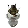Image 2 : Vintage M B Co. Purple Glass Finger Oil Lamp (Circle Base)
