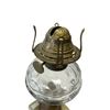 Image 2 : Vintage B & P Marble Based Oil Lamp (Square Base)