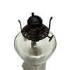 Image 2 : Vintage Pressed Glass Oil Lamp (Square Base)