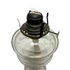 Image 2 : Vintage Pressed Glass Oil Lamp (Square Base)