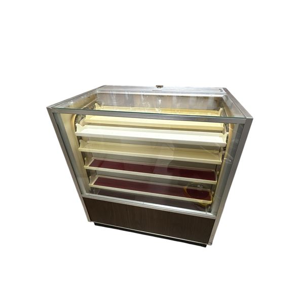 Vintage Berg Company Rotating Showcase (Working, On Wheels)