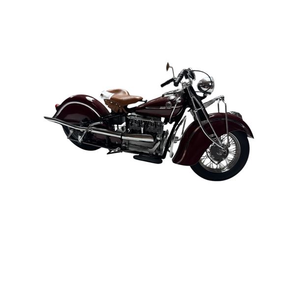 Franklin Mint 1942 Indian 442  Die Cast Motorcycle