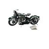 Image 1 : Franklin Mint 1936 Harley Davidson EL Die Cast Motorcycle