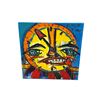 Image 1 : Vintage Original Heavy Oil On Canvas Painting Titled "Slugo Time" Signed HK