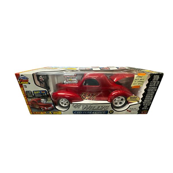 Sealed Rare Unreleased In Canada Fast Lane '41 Willys Custom Coupe Radio Controlled Toy