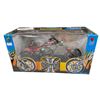 Image 1 : Muscle Machines West Coast Choppers Sturgis Special Die Cast Motorcycle 1:10 Scale