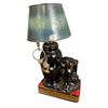 Image 1 : Vintage Black Cat & Table Lamp Lighter