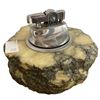 Image 2 : Vintage Hand Carved Alabaster Table Lighter Made In Italy